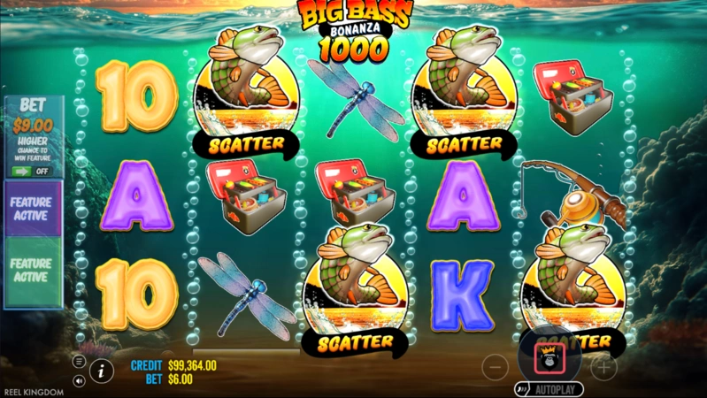 Big Bass Bonanza 1000 Slot Bonus Buy